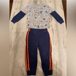 Carters Boys 2t Football Outfit
